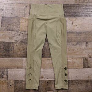 Athleta Salutation Stash Pocket II Cutout 7/8 tight women's small sage high rise